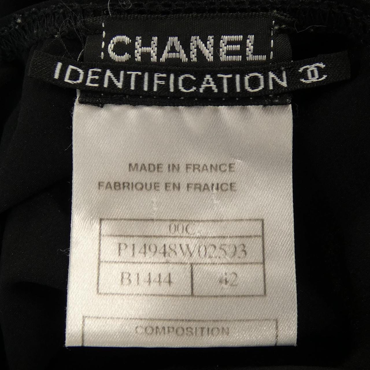 シャネル CHANEL IDENTIFICATION P14948W02593 00C ワンピース