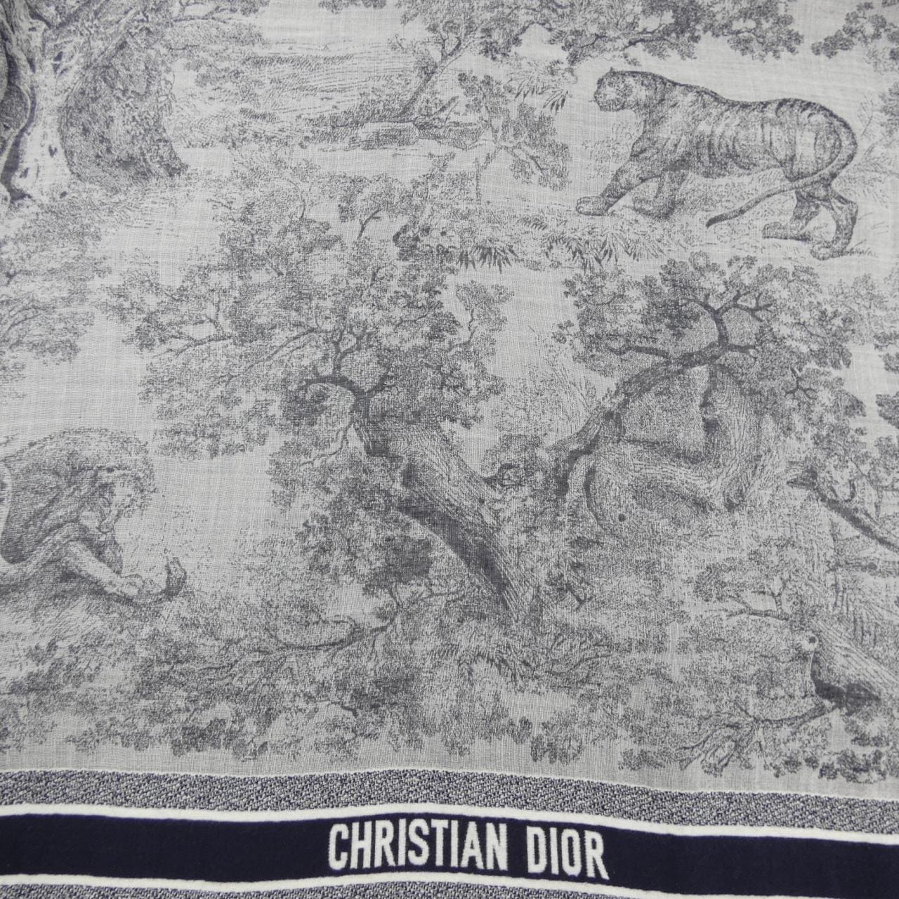 CHRISTIAN DIOR shawl