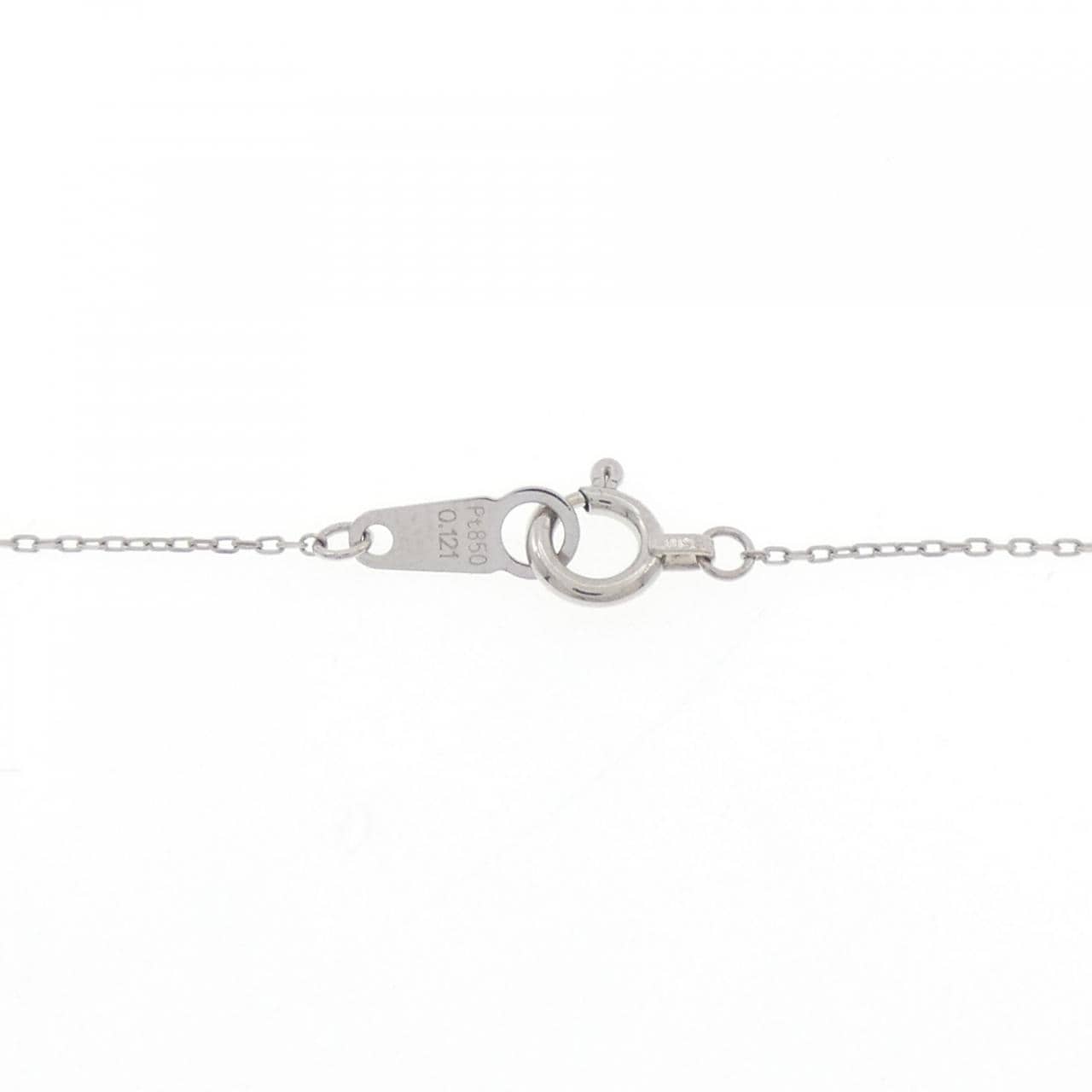 4°C鑽石項鍊，0.121克拉