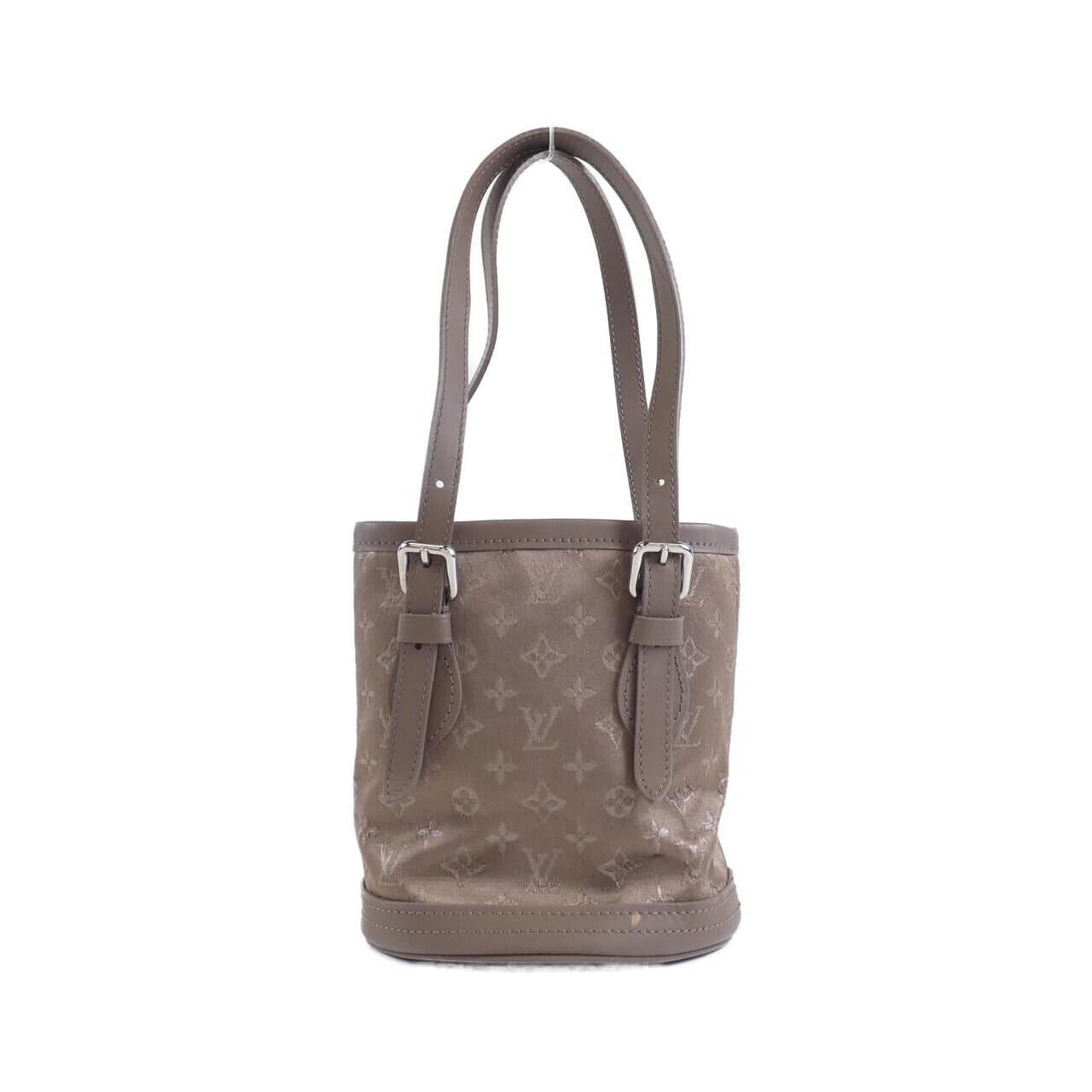 LOUIS VUITTON Monogram Satin 小水桶包 M92145