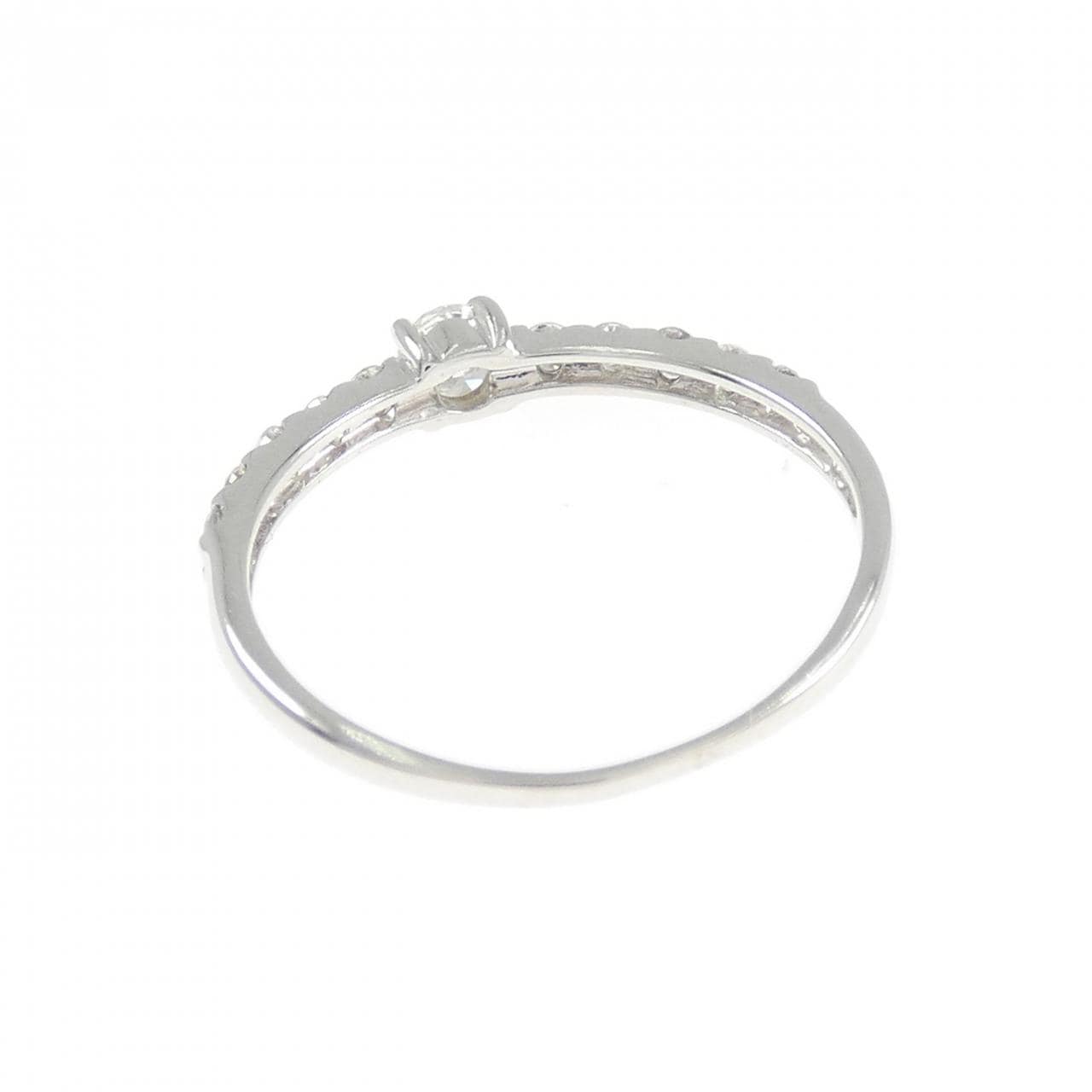 K18WG ダイヤモンド リング 0.20CT
