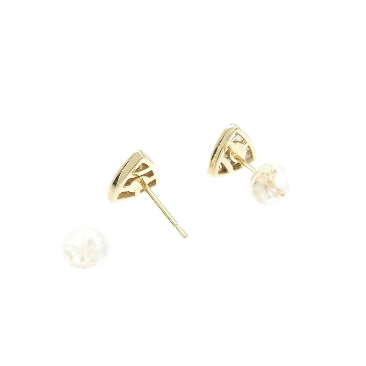K18YG ダイヤモンド ピアス 0.24CT