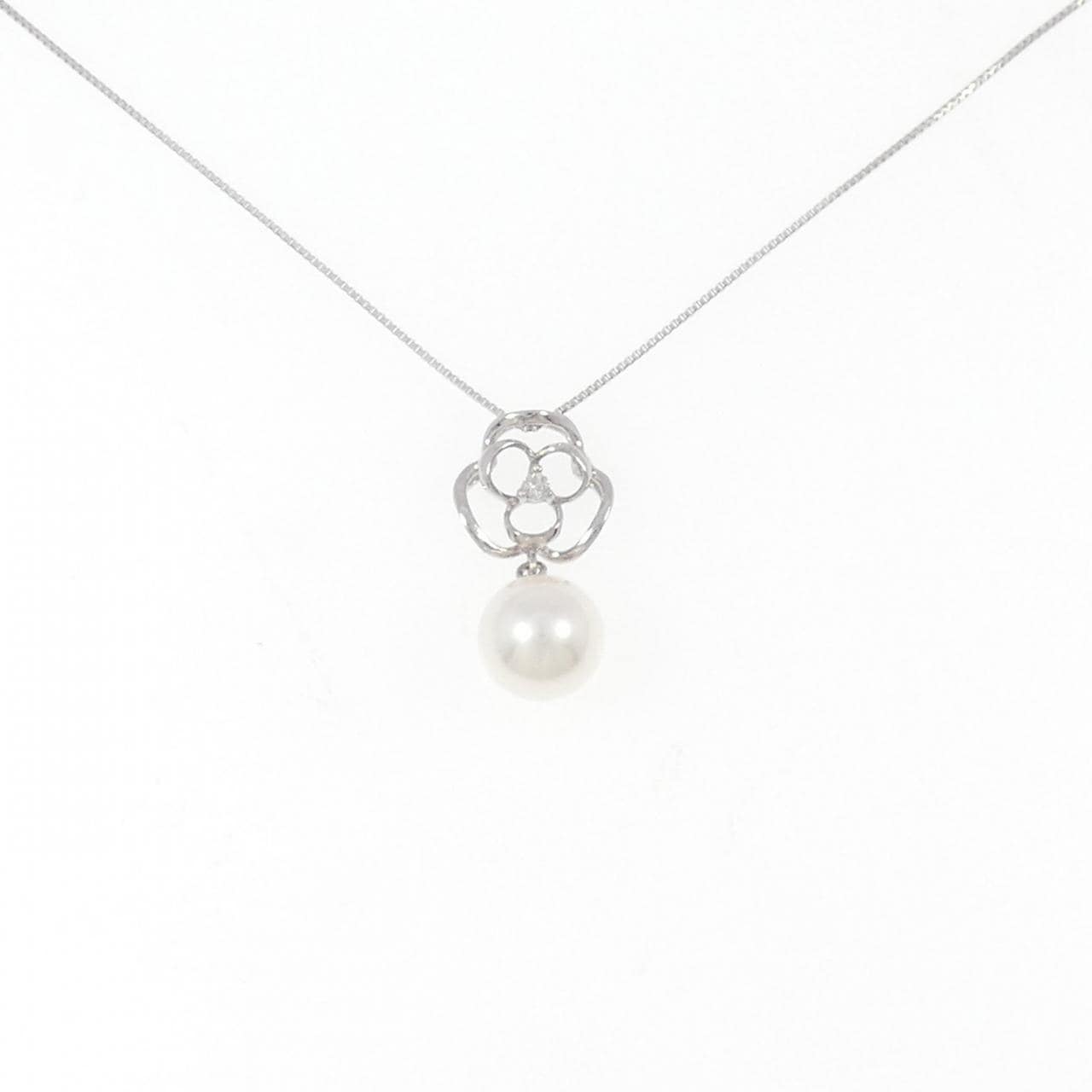 K18WG Akoya pearl necklace 7.7mm