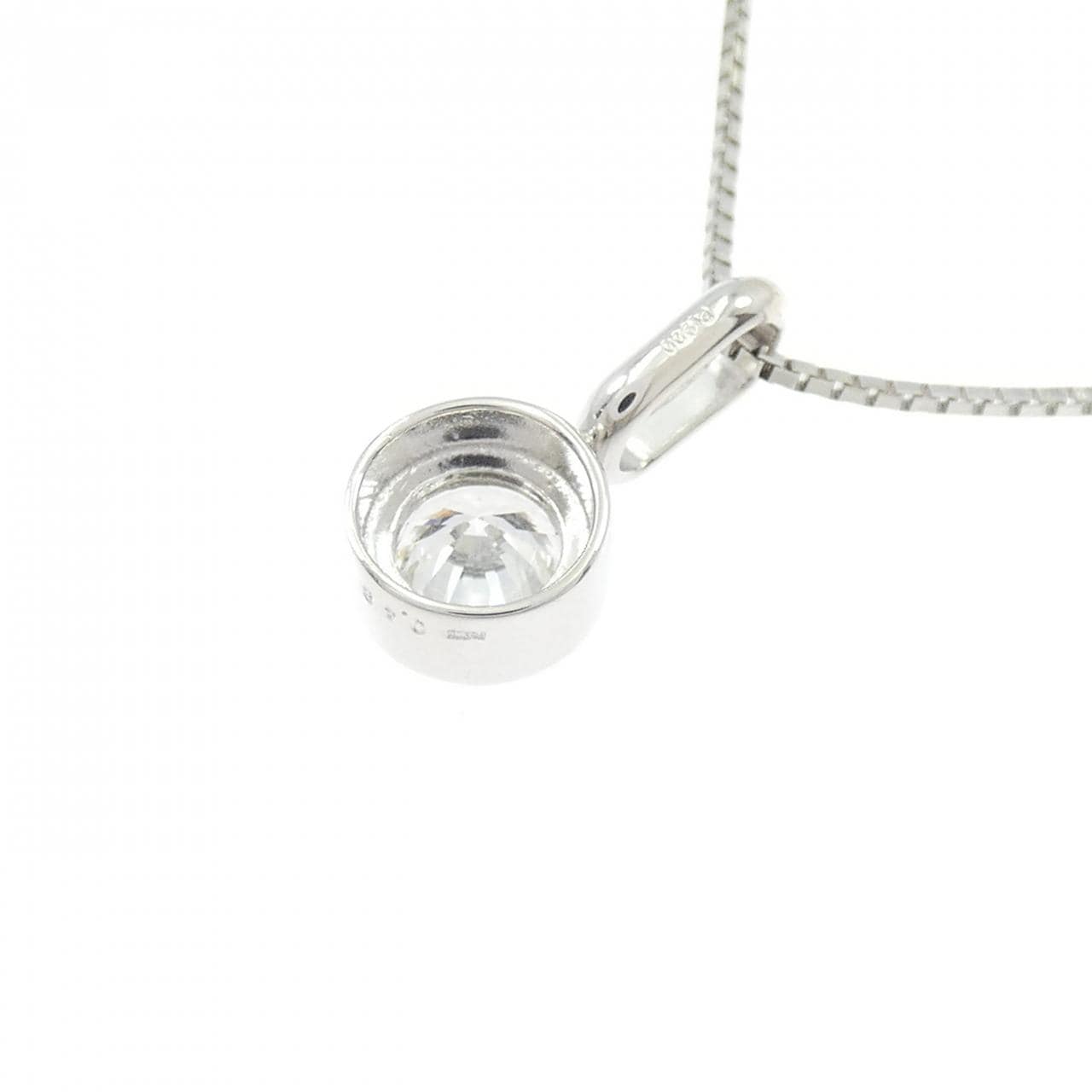 PT900/PT850 ダイヤモンド ネックレス 0.48CT