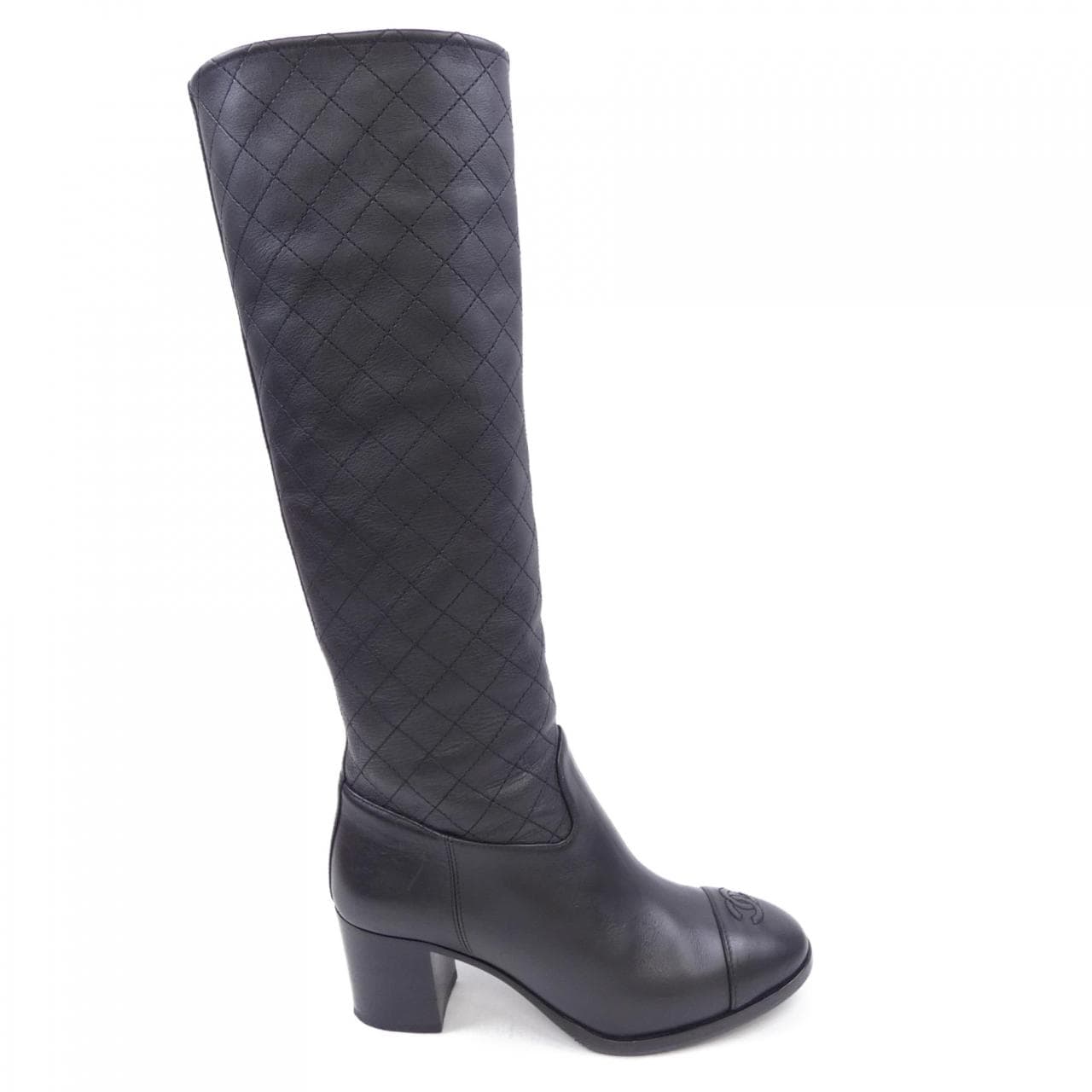 シャネル CHANEL ハイブーツ G39248X56605 ロングブーツ