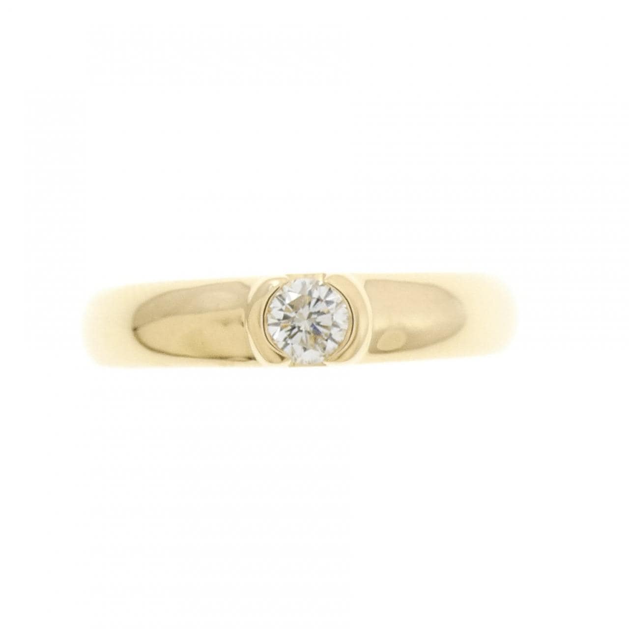 K18YG ダイヤモンド リング 0.16CT