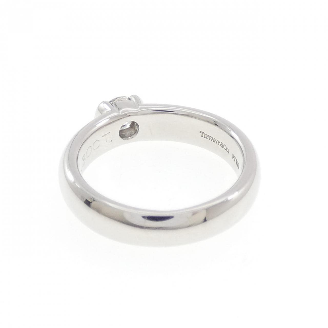 ティファニー ドッツ リング 0.30CT E VVS2
