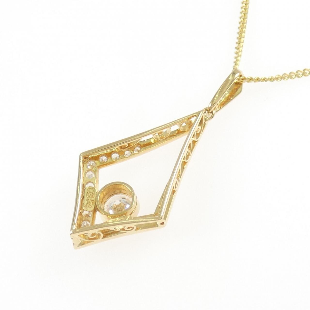 K18YG ダイヤモンド ネックレス 0.354CT