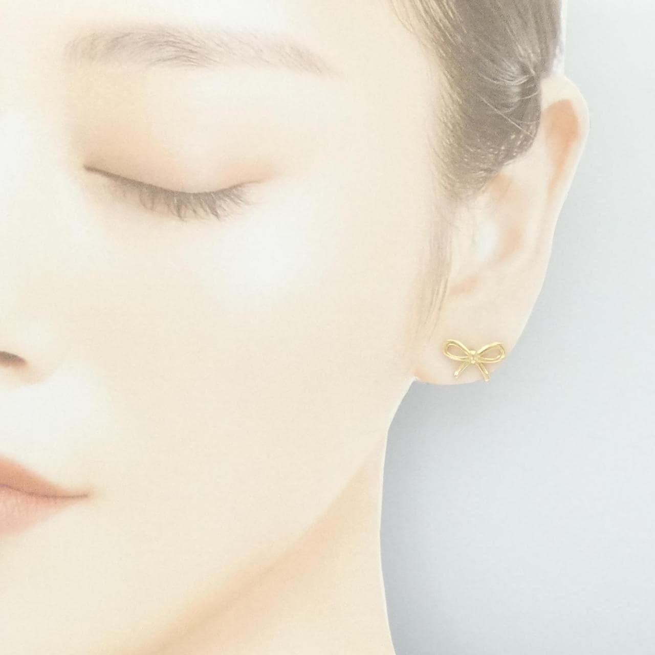 TIFFANY蝴蝶结耳环