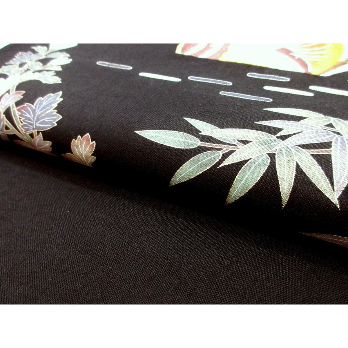 袋帯　【羽田登喜男】友禅金彩加工　刺繍入り