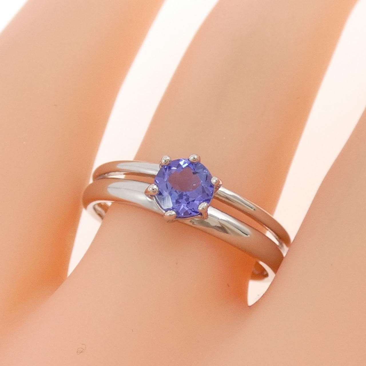 PT900 タンザナイト リング