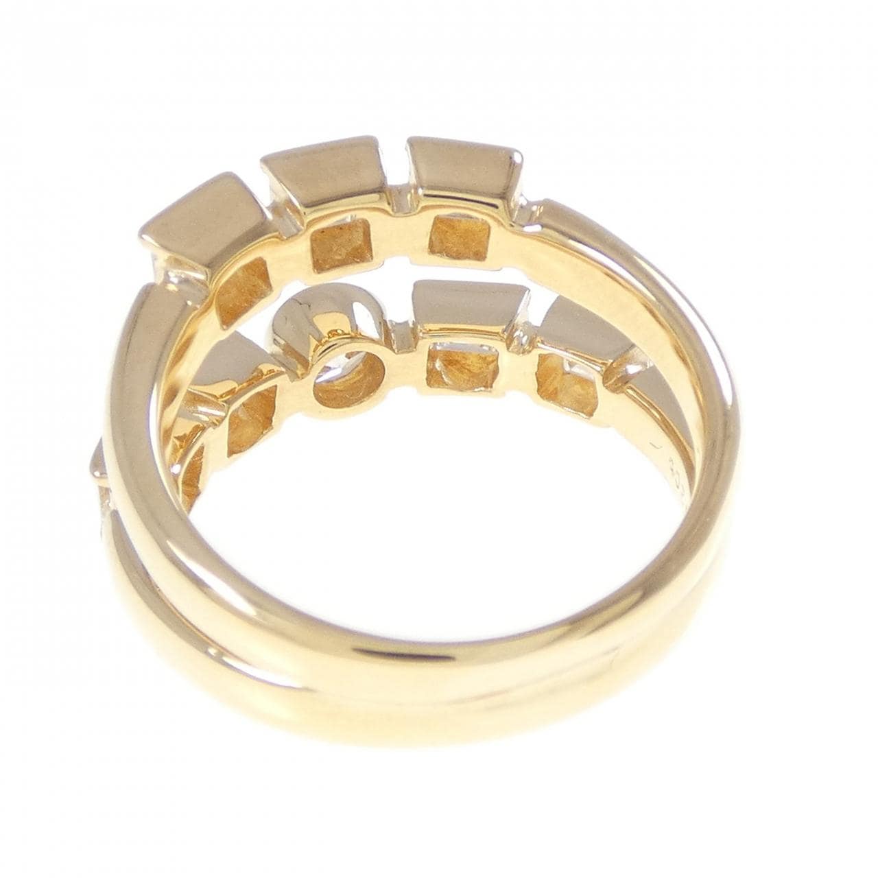 K18YG ダイヤモンド リング 0.23CT