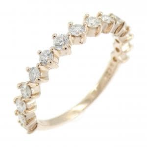K18PG ダイヤモンド リング 0.50CT