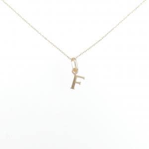【新品】K10YG イニシャルF ネックレス