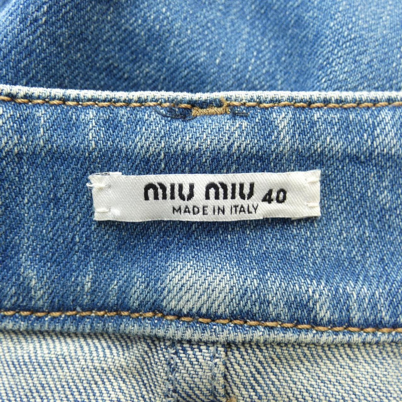 ミュウミュウ MIU MIU GWD106 1M68 スカート