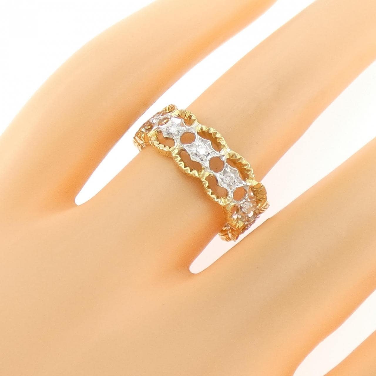 750YG/750WG ダイヤモンド リング