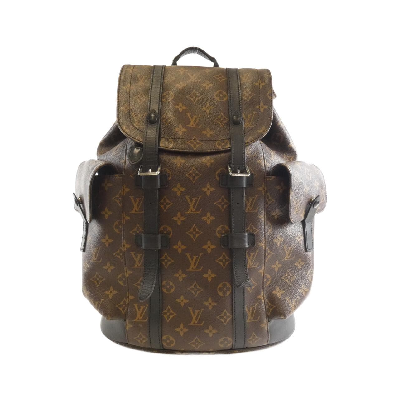 LOUIS VUITTON Monogram Macassar Christopher MM M43735双肩包