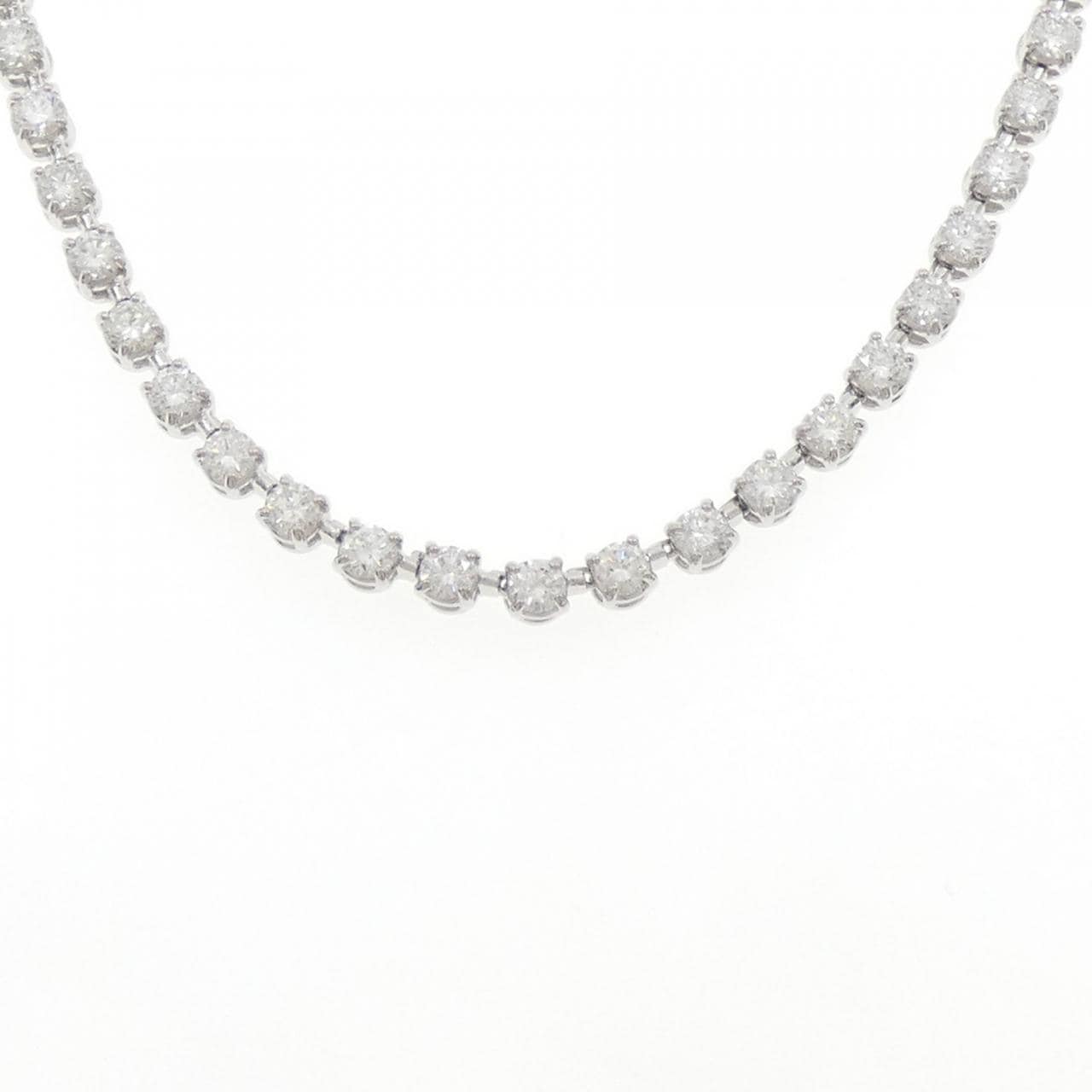 PT850 ダイヤモンド ネックレス 10.87CT