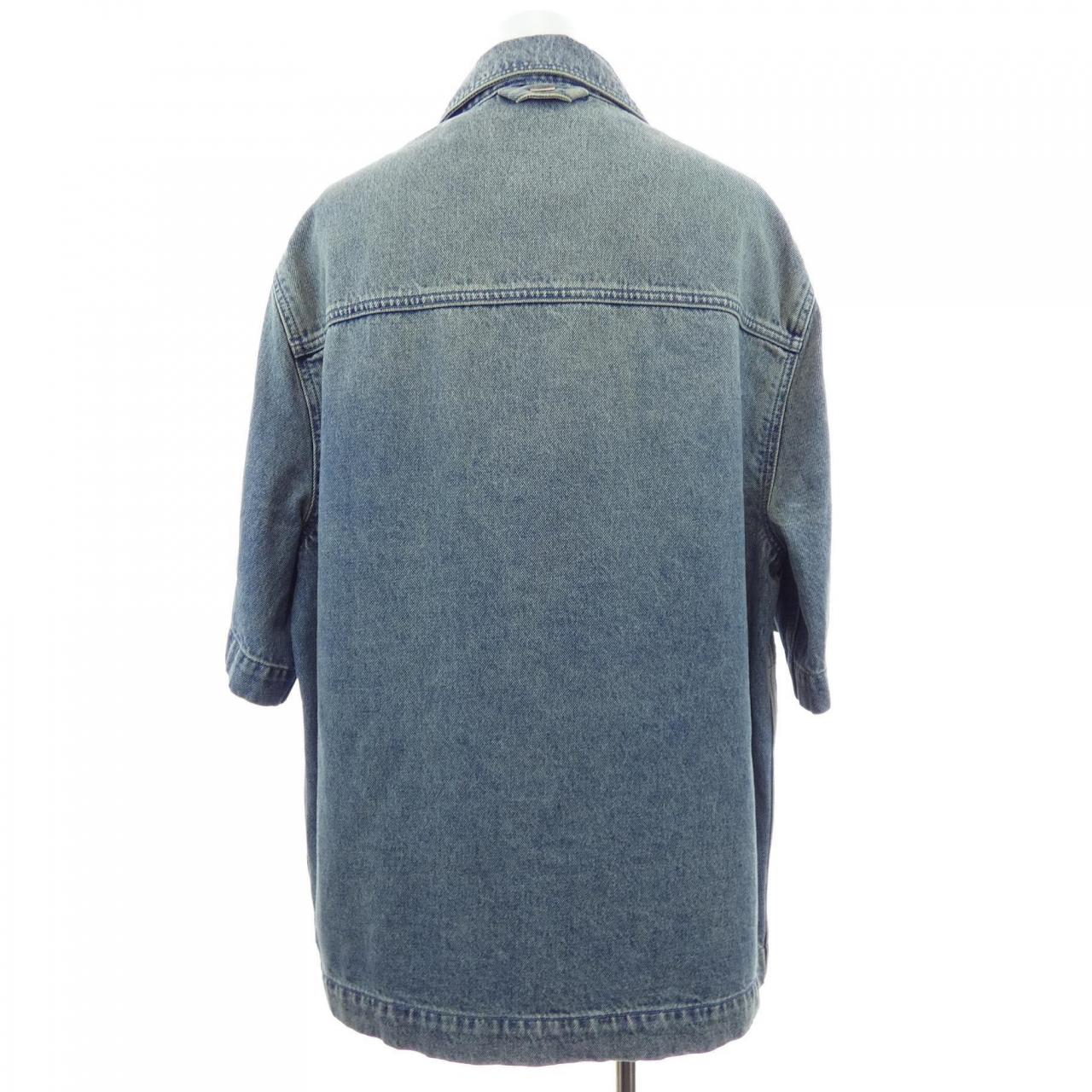 ルイヴィトン LOUIS VUITTON ショートスリーブデニムワークウエアシャツ HOS46WY38 デニムジャケット