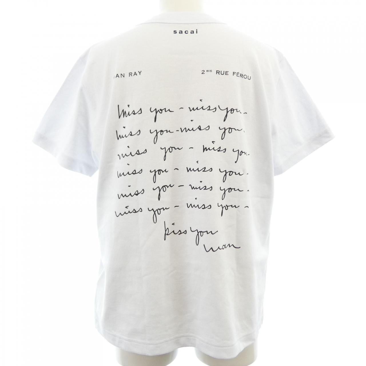 サカイ SACAI MAN RAY 25-01061S UNISEX Tシャツ
