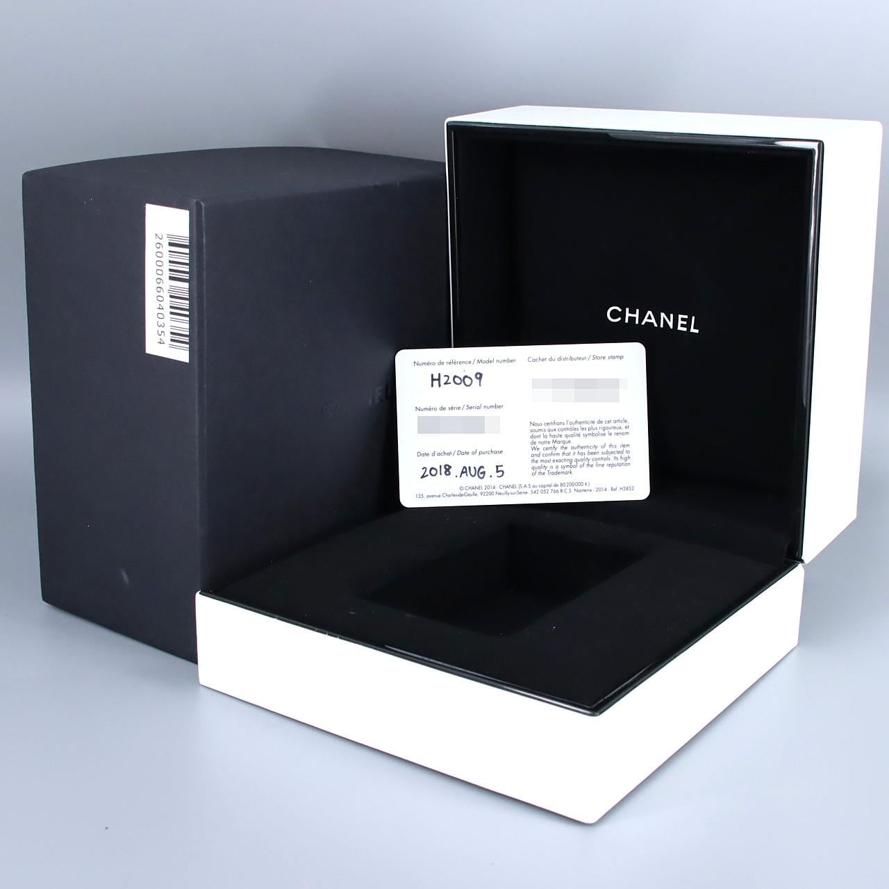 CHANEL J12 计时码表 陶瓷 9P H2009 陶瓷自动上弦