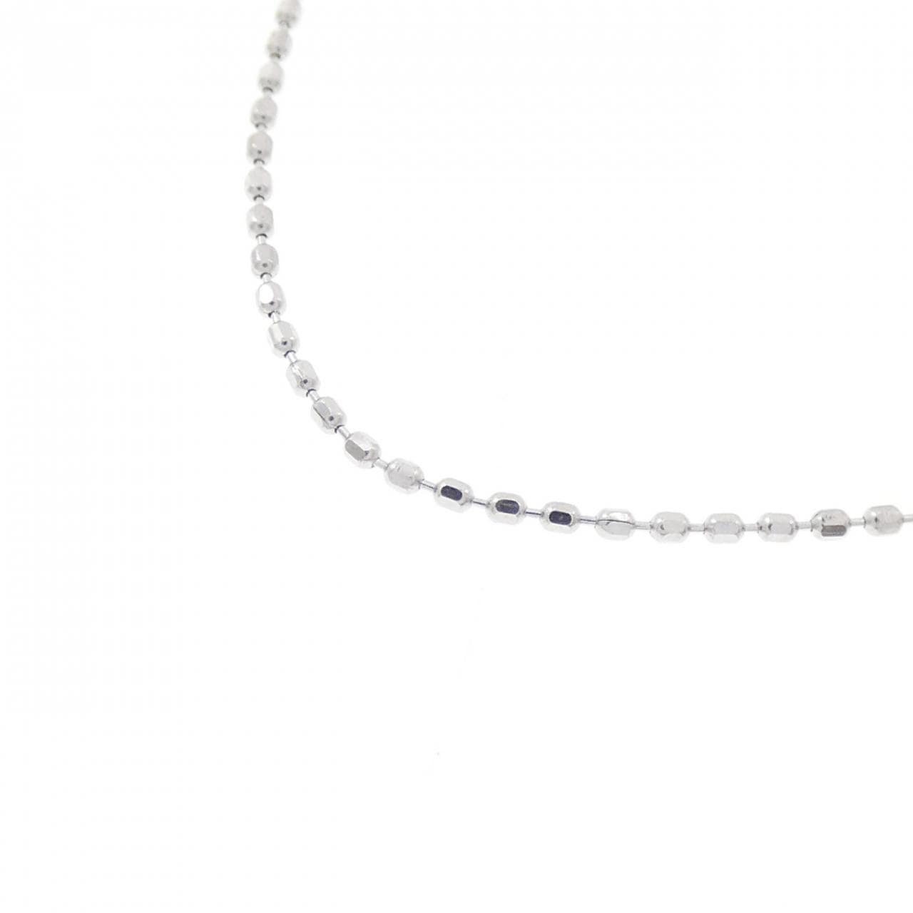 K18WG チェーン ネックレス