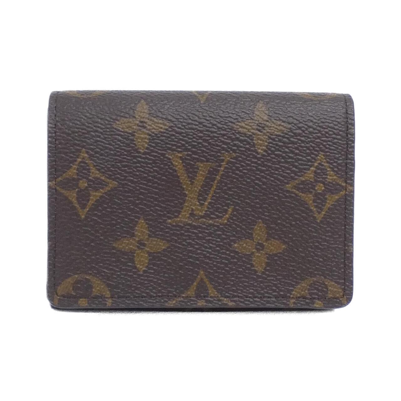 ルイヴィトン モノグラム アンヴェロップ カルト ドゥ ヴィジット M63801 カードケース