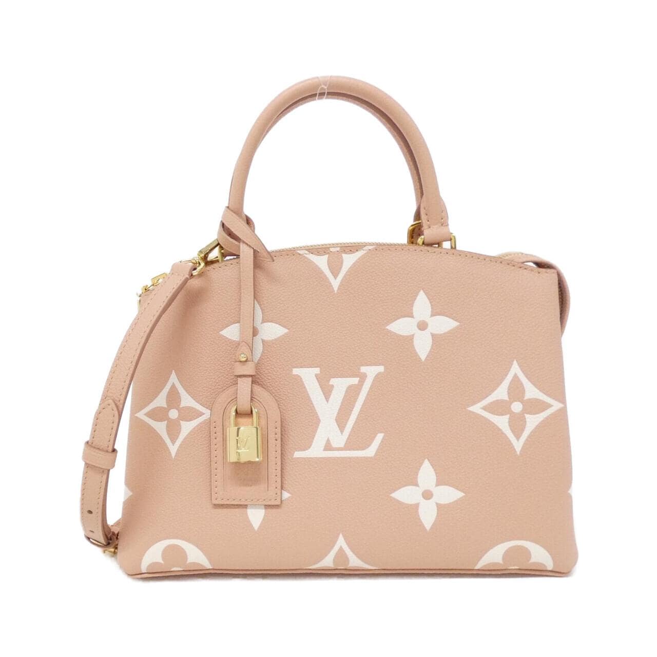 LOUIS VUITTON Bicolor Monogram Empreinte Petit Palais PM M46353 Bag