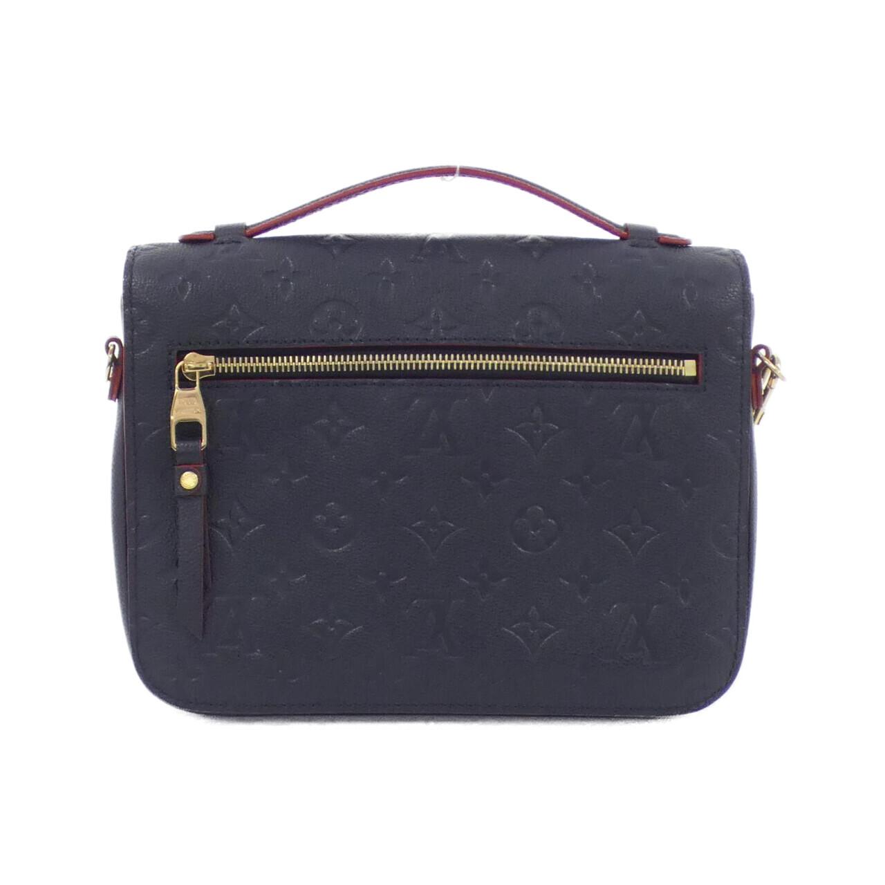 LOUIS VUITTON Monogram Empreinte Pochette Metis 中型包 M44071
