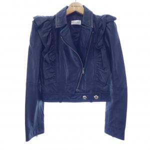 レッドバレンティノ RED VALENTINO レザーライダースジャケット