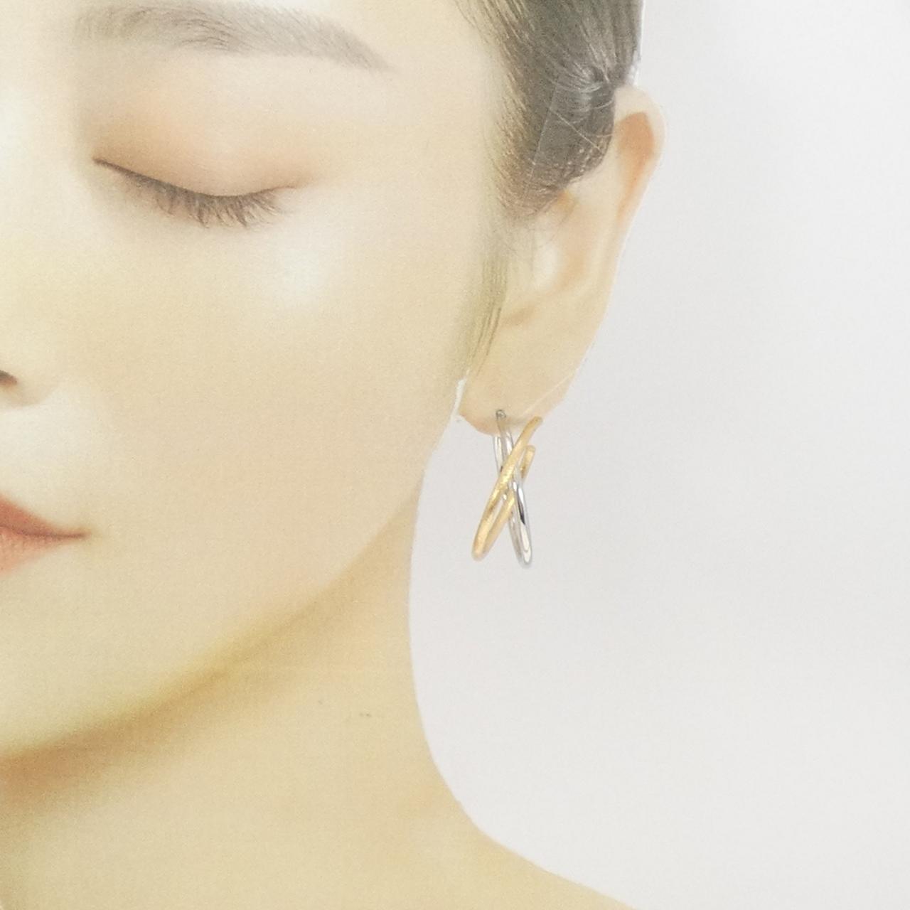 [BRAND NEW] PT900/K18YG earrings