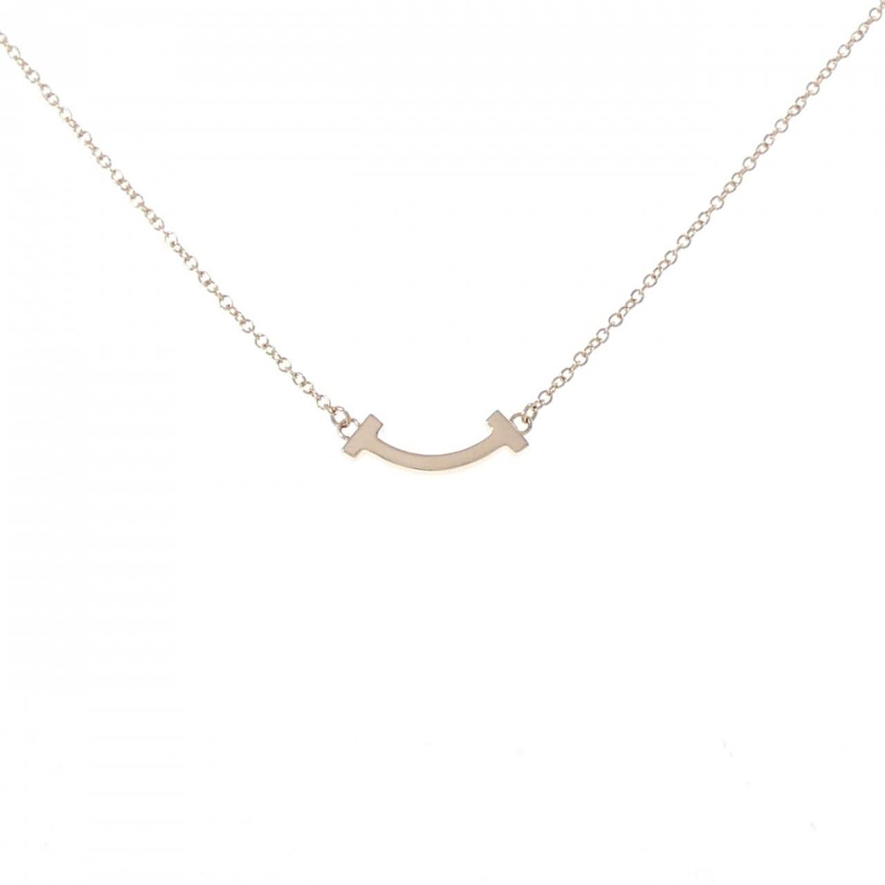 ティファニー Tスマイル ミニ ネックレス