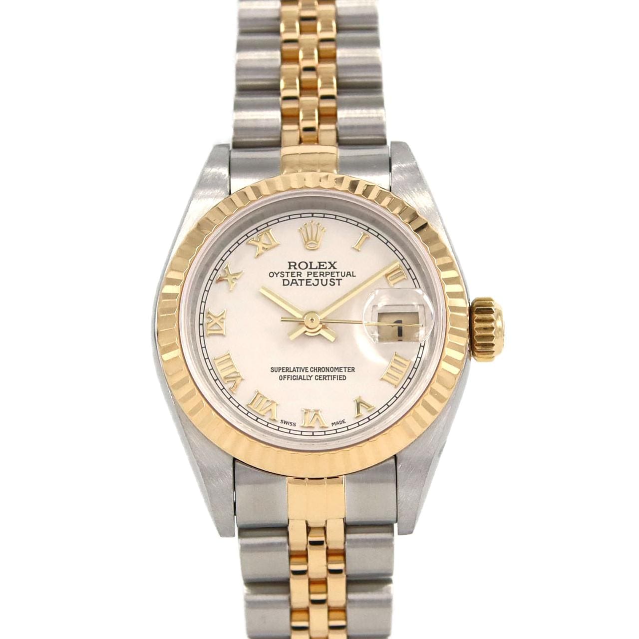 ロレックス デイトジャスト 79173 SSxYG 自動巻 P番