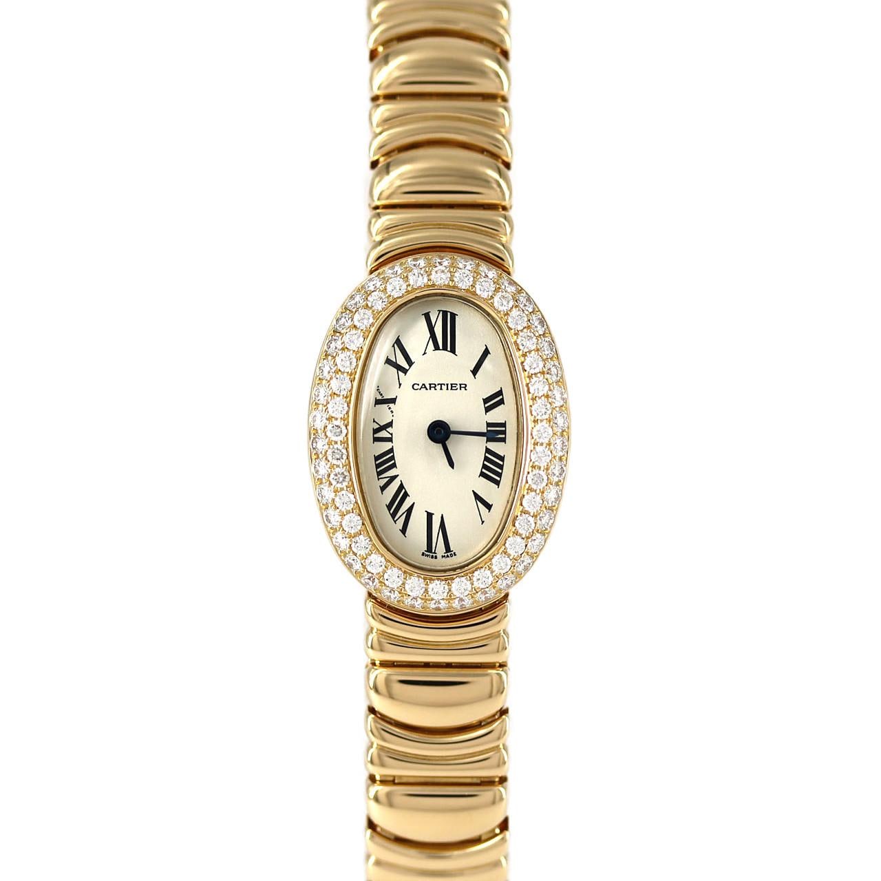 カルティエ ミニベニュワール YG/2D WB5094D8 YG クォーツ