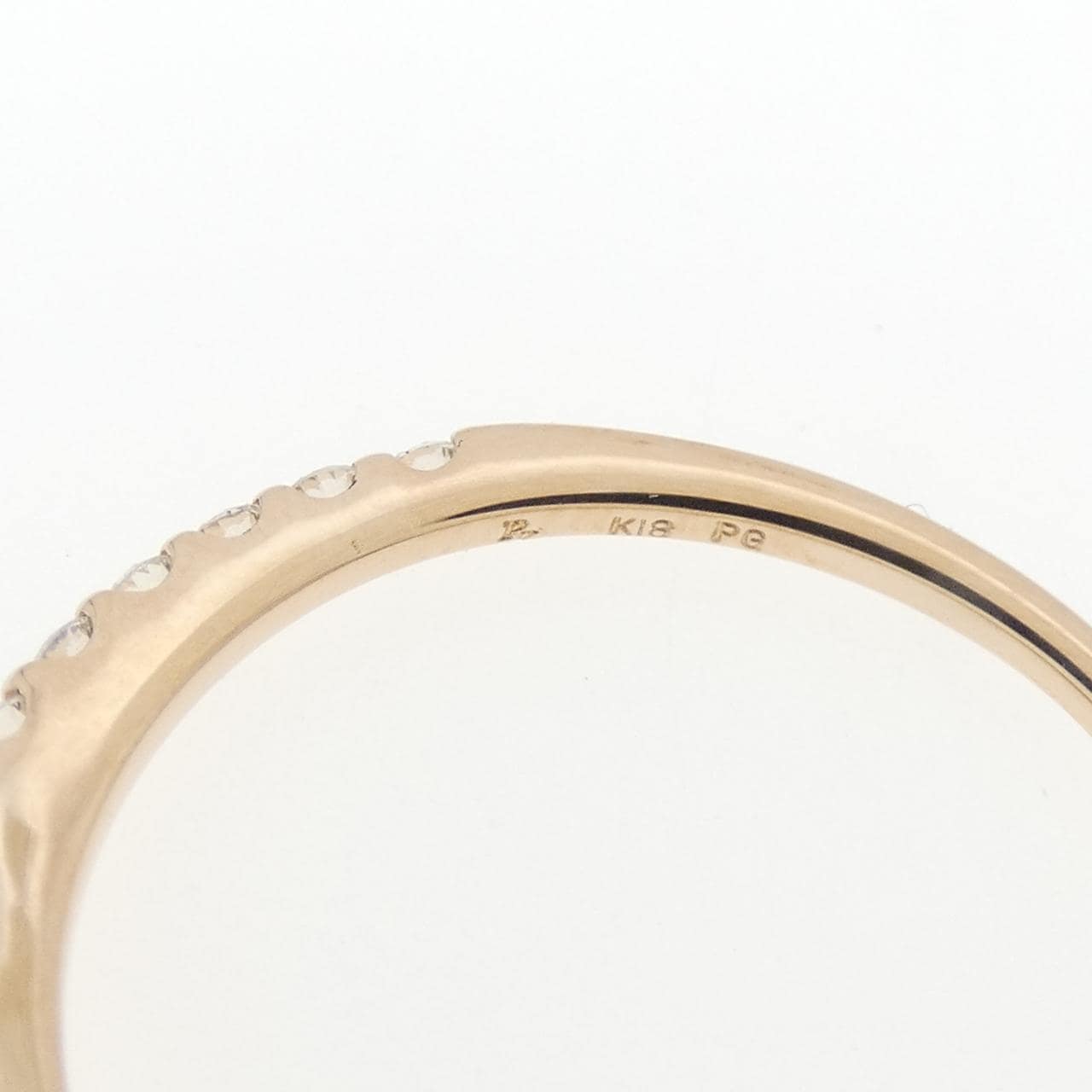 ポンテヴェキオ リボン ダイヤモンド リング 0.30CT