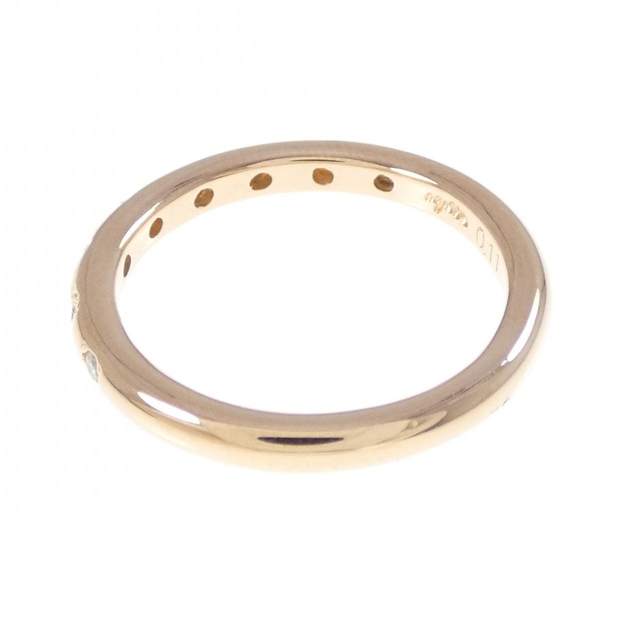 アガット ダイヤモンド リング 0.11CT