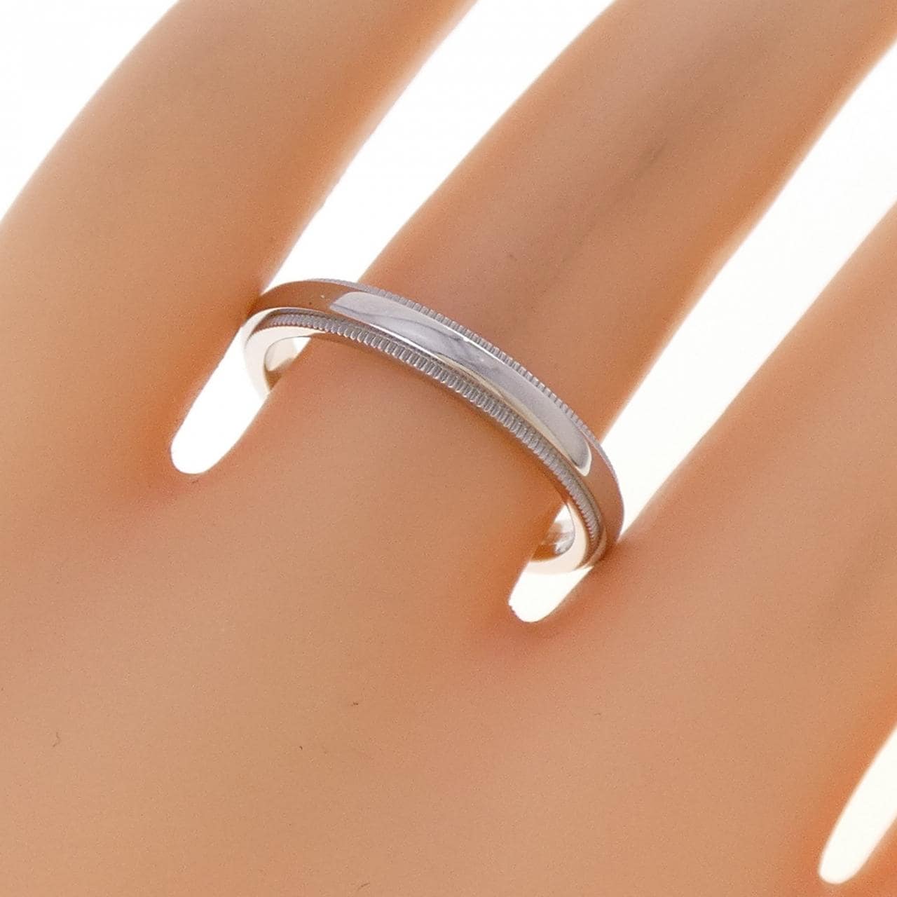 ティファニー ミルグレイン リング