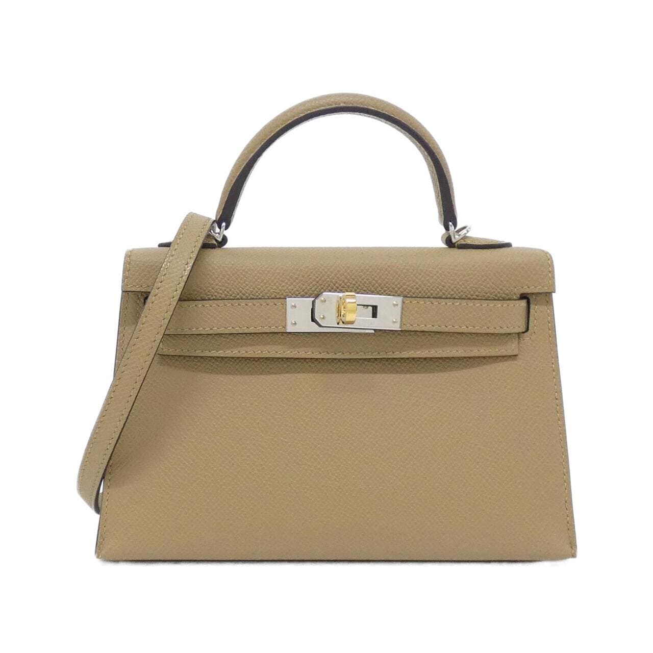 エルメス ミニ ケリー2 エレクトラム MINI 086478CT バッグ