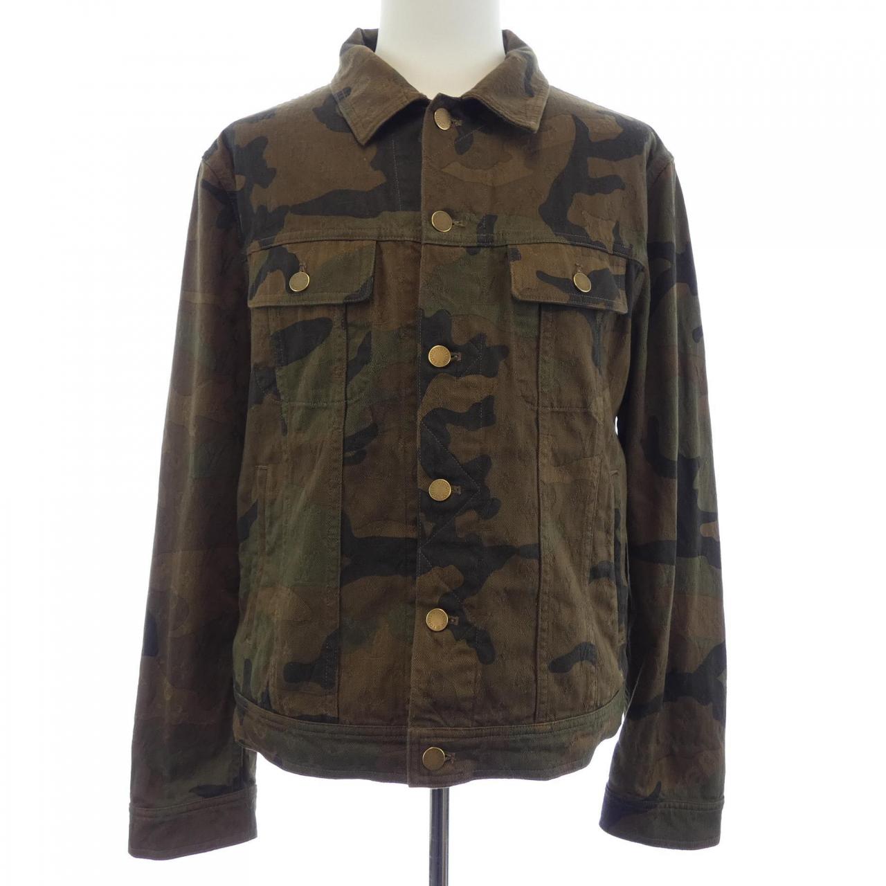 ルイヴィトン LOUIS VUITTON JACQUARD DENIM TRUCKER JACKET HDA91WDSQ SUPREME デニムジャケット