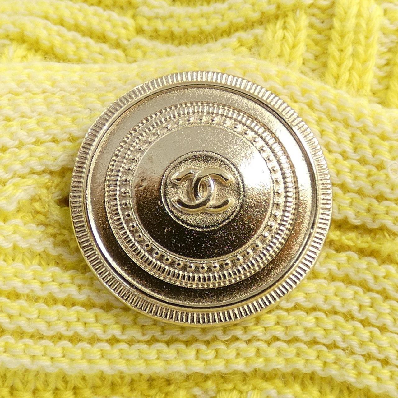 【ほぼ未使用】CHANEL ワンピース CHANEL シャネル ニット ワンピース レディース 38 ピンク