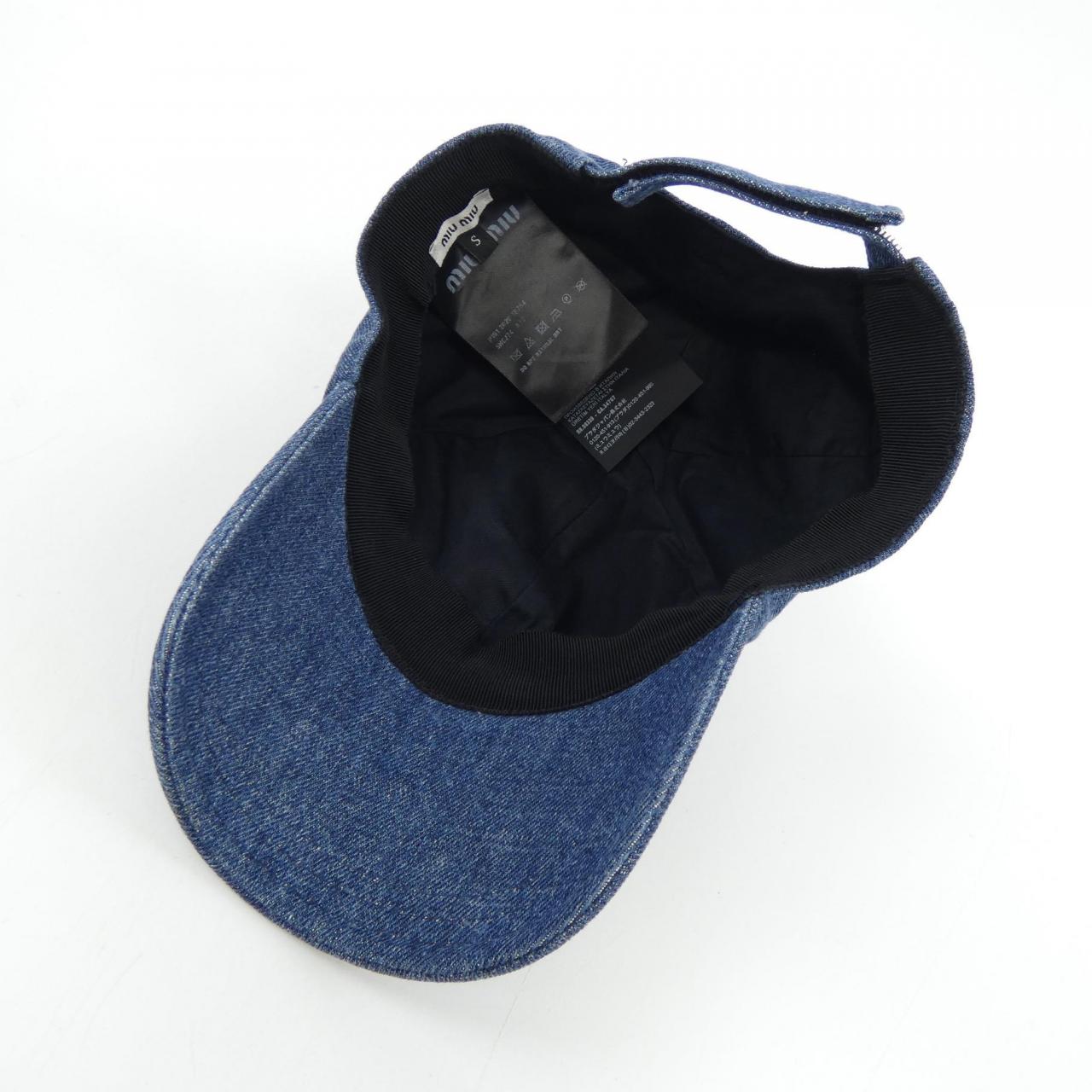 ミュウミュウ MIU MIU 5HC274 AJ6 キャップ
