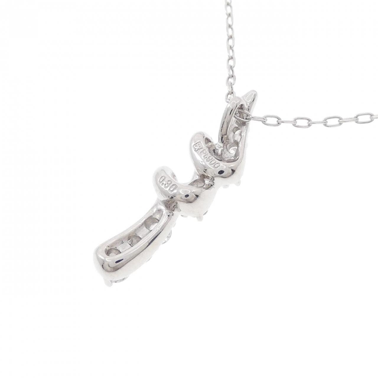 PT ダイヤモンド ネックレス 0.30CT