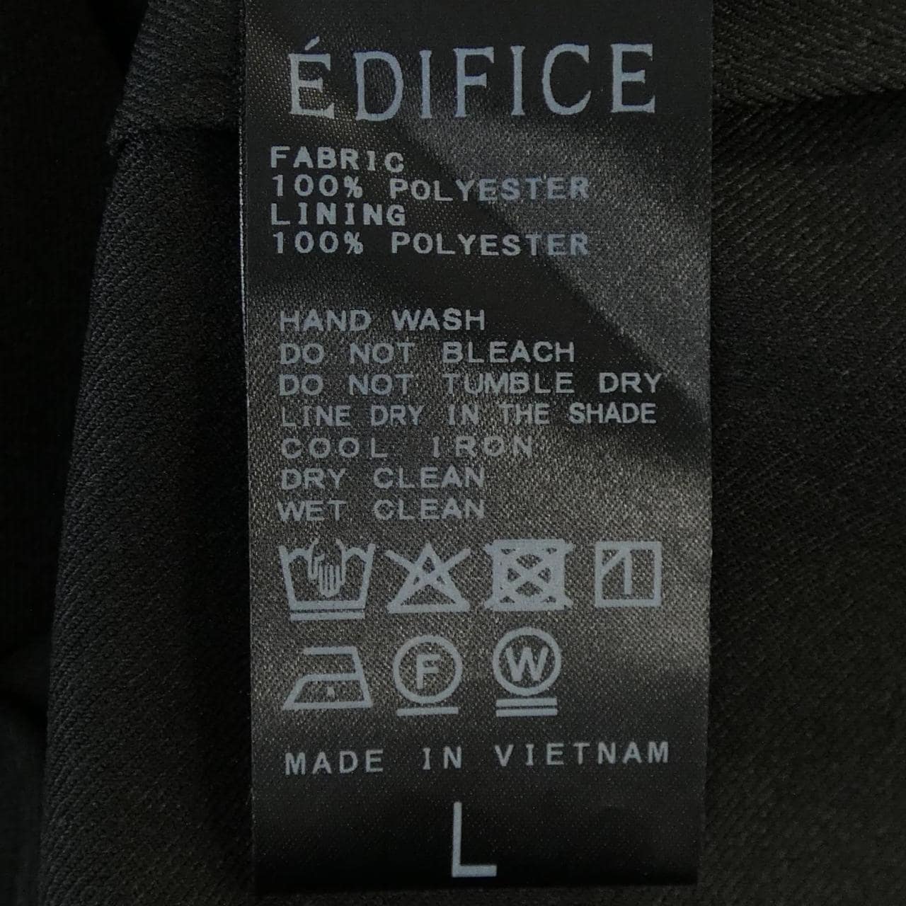 エディフィス EDIFICE 25-010-300-1003-3-0 ジャケット