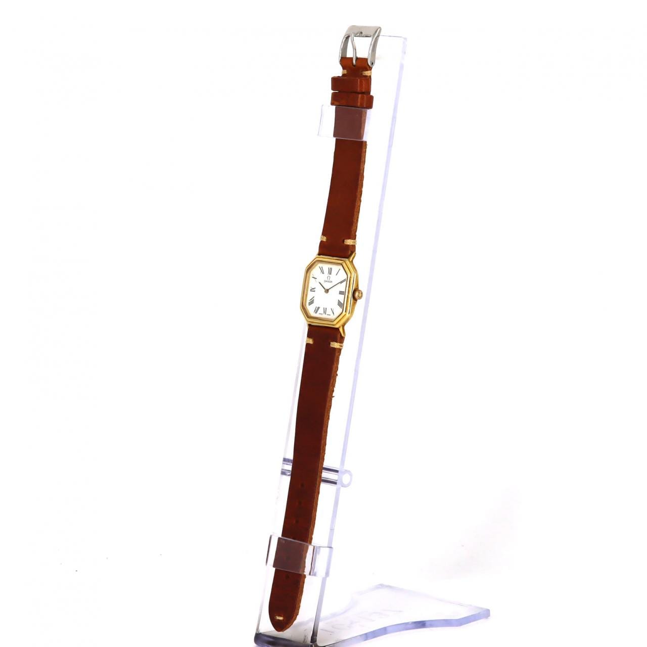 オメガ スクエアケース YG 手巻