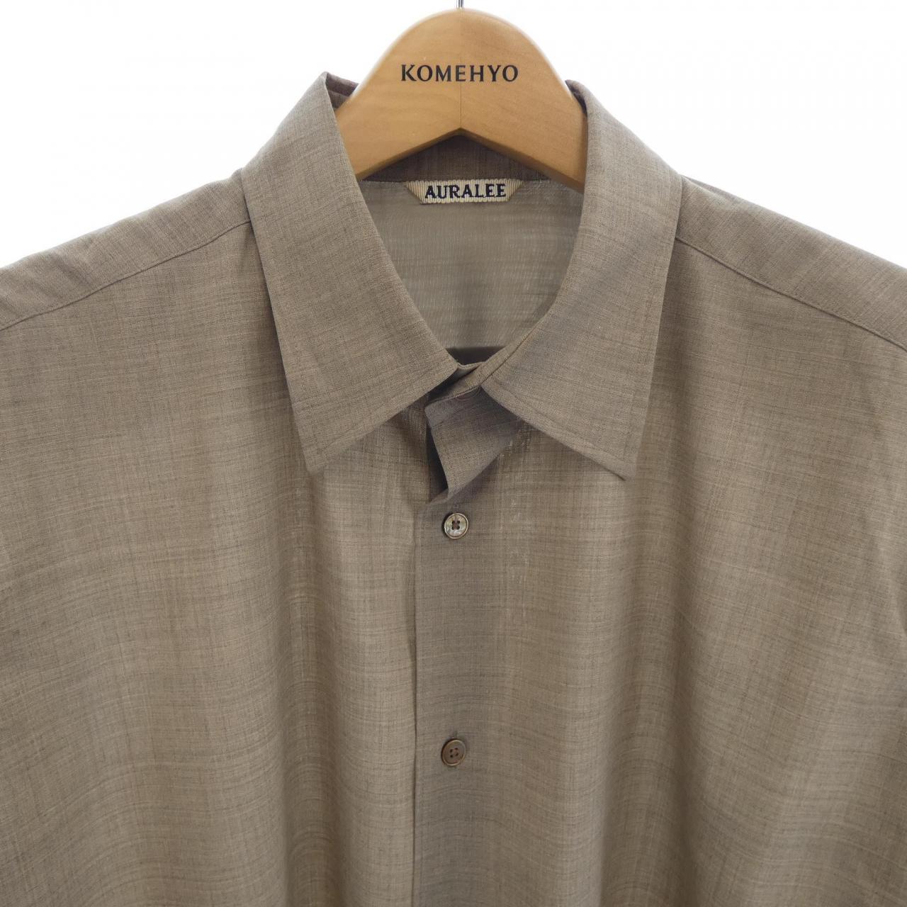 オーラリー AURALEE A25SS01WT シャツ