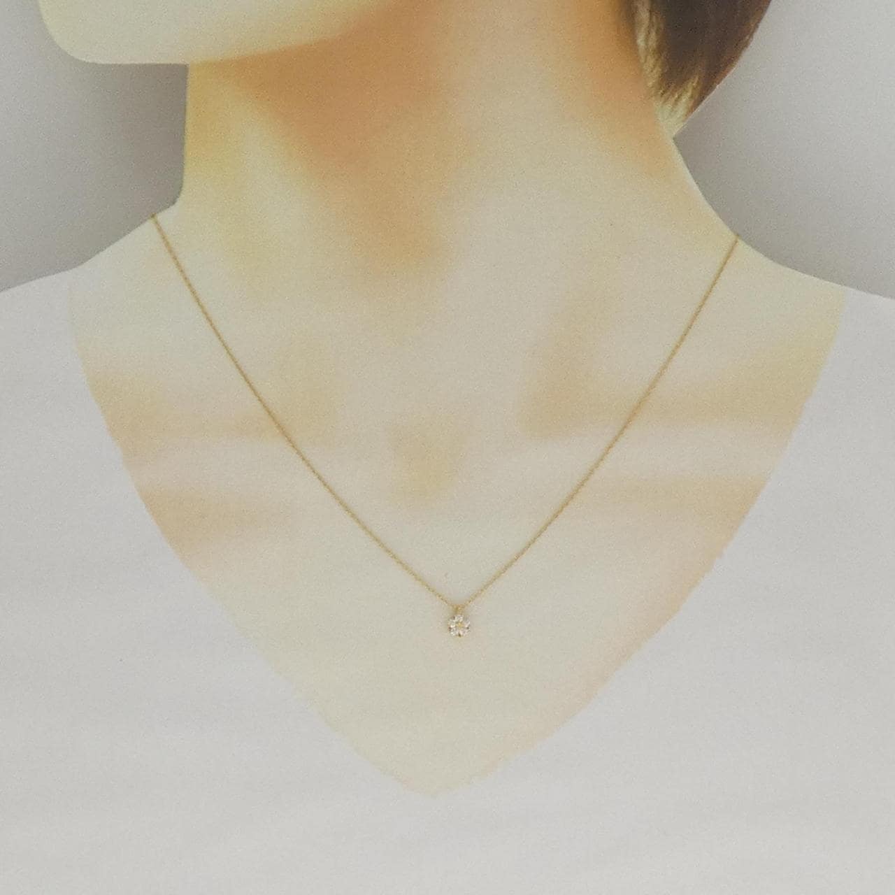 タサキ ダイヤモンド ネックレス 0.08CT
