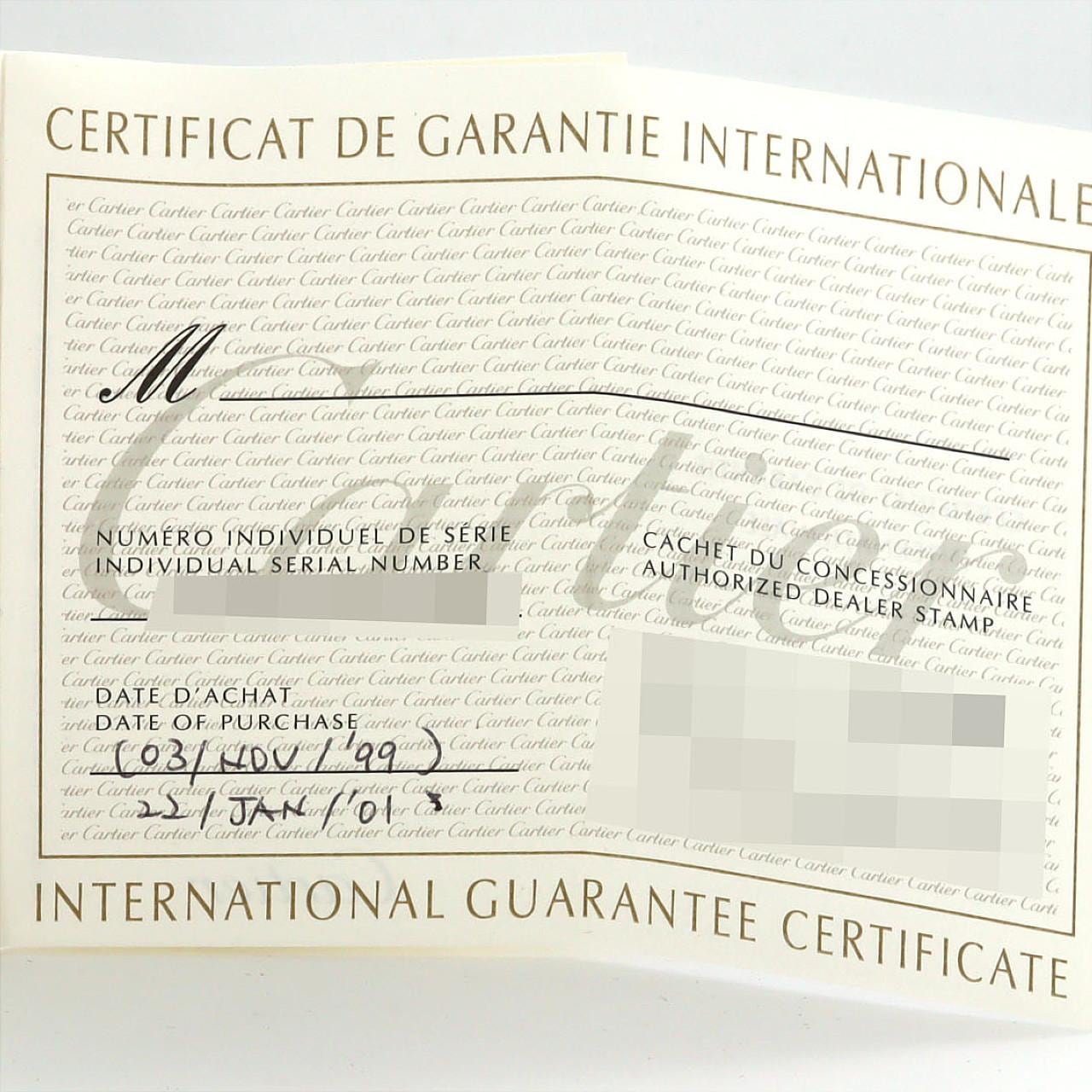 【ノーメンテナンス還元価格】カルティエ パシャ WG W3013756 WG 自動巻