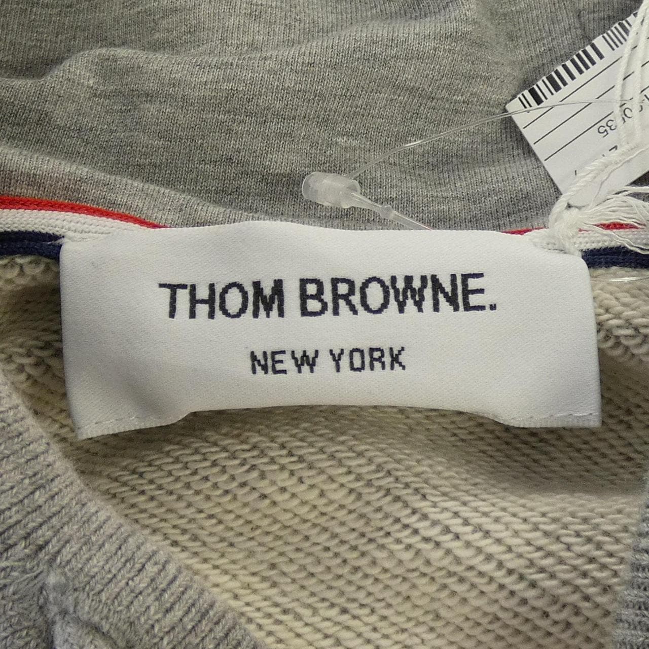 トムブラウン THOM BROWNE クラシックループ 4BAR フルジップアップフーディー MJT022H パーカー
