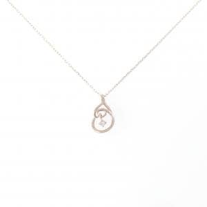 K10PG ダイヤモンド ネックレス 0.03CT