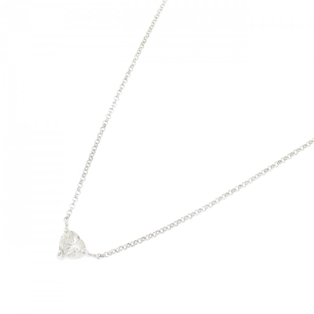 PT900/PT850 ダイヤモンド ネックレス 0.756CT